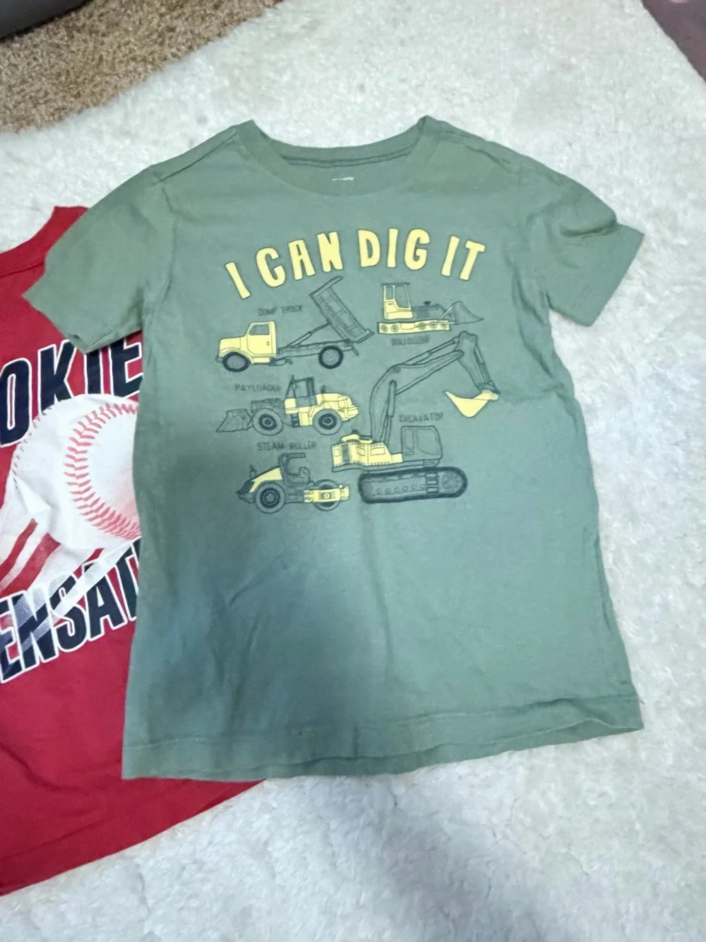 Carters Boys' 5-Piece Mix-and-Match Apparel & Pajama Bundle size 4T